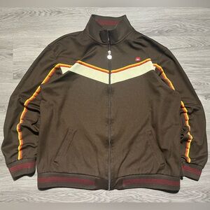 Y2K Quicksilver skate surf track zip up jacket men’s XXL vintage